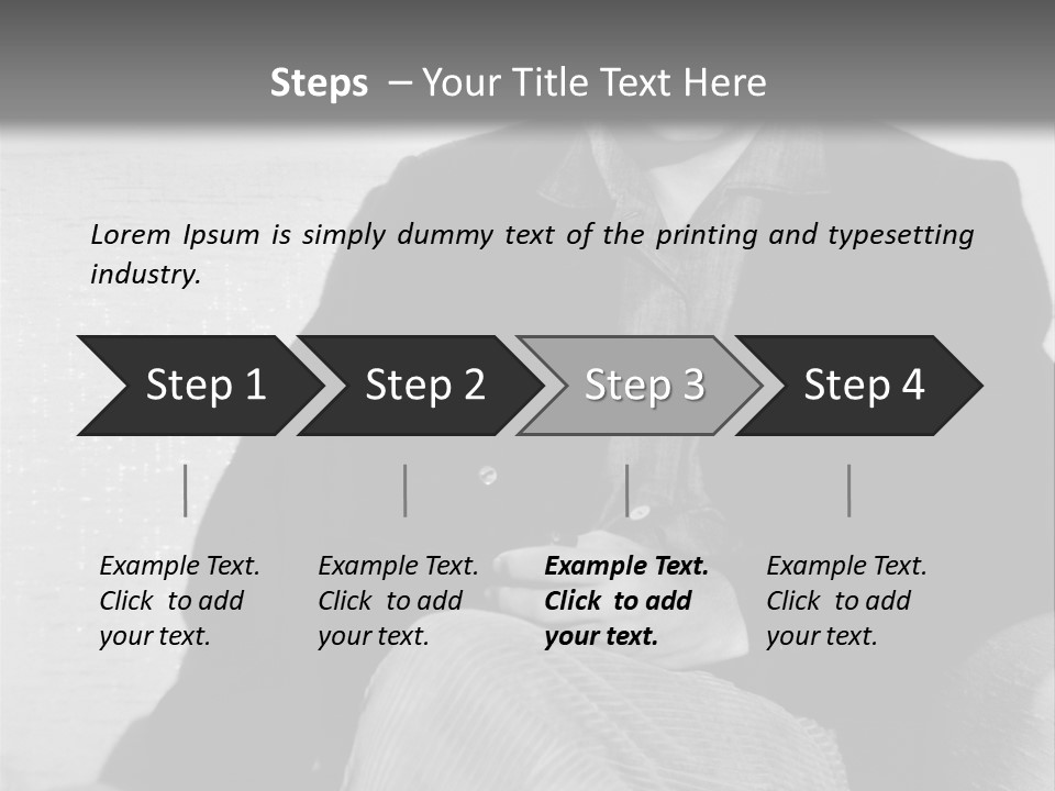 Man Smiling PowerPoint Template