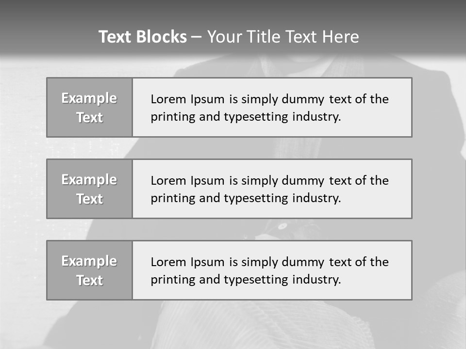 Man Smiling PowerPoint Template