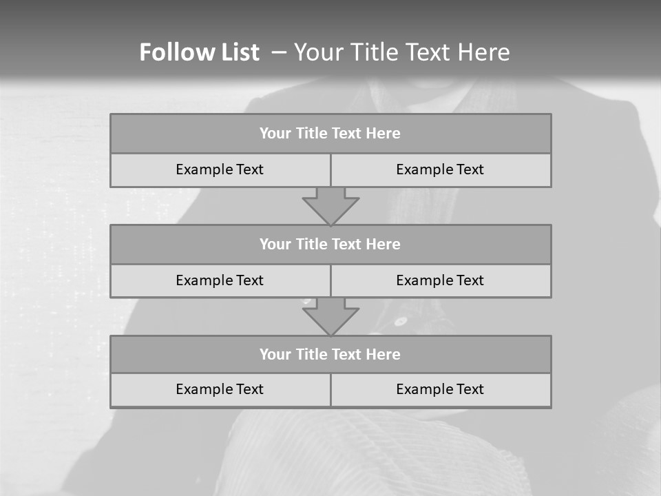 Man Smiling PowerPoint Template