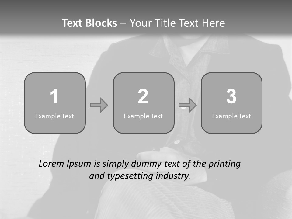 Man Smiling PowerPoint Template