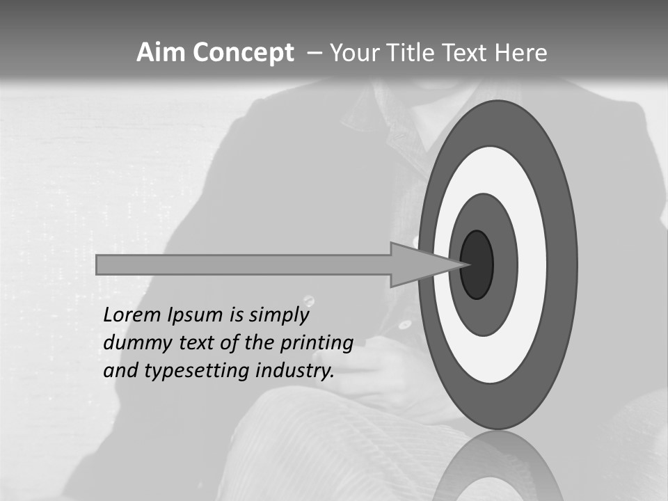 Man Smiling PowerPoint Template