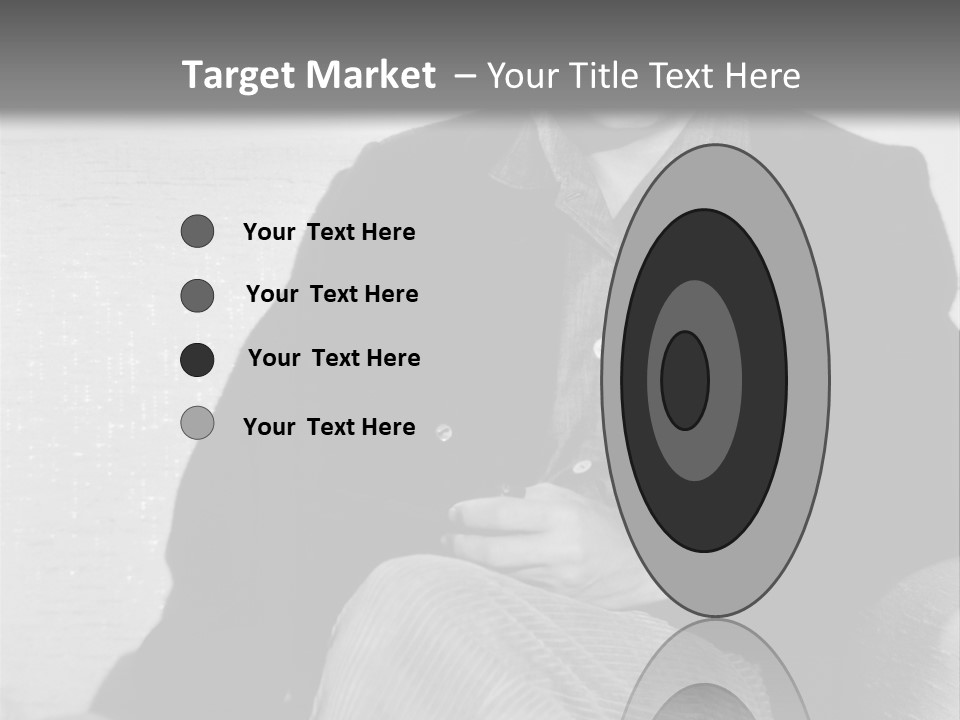 Man Smiling PowerPoint Template