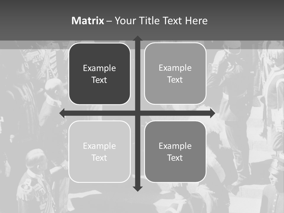 The Wedding Ceremony Of 20 Th Century PowerPoint Template