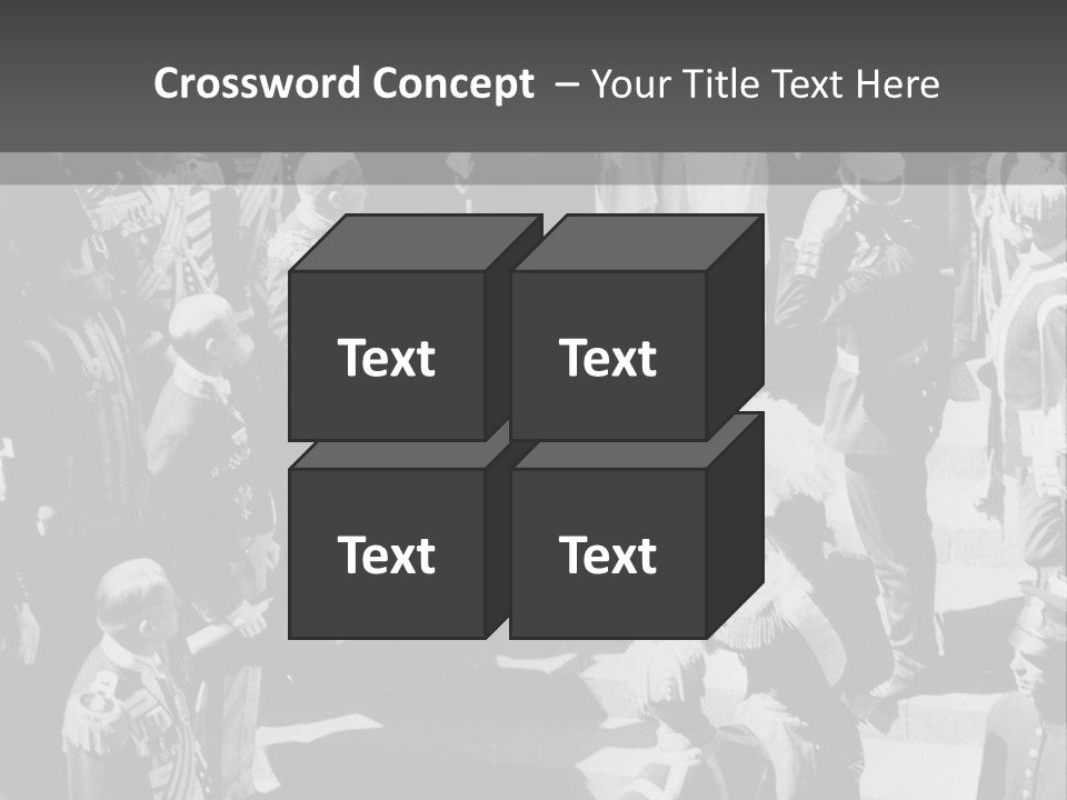 The Wedding Ceremony Of 20 Th Century PowerPoint Template