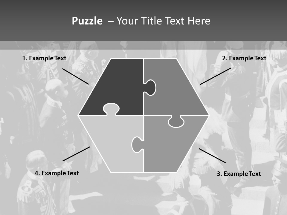 The Wedding Ceremony Of 20 Th Century PowerPoint Template