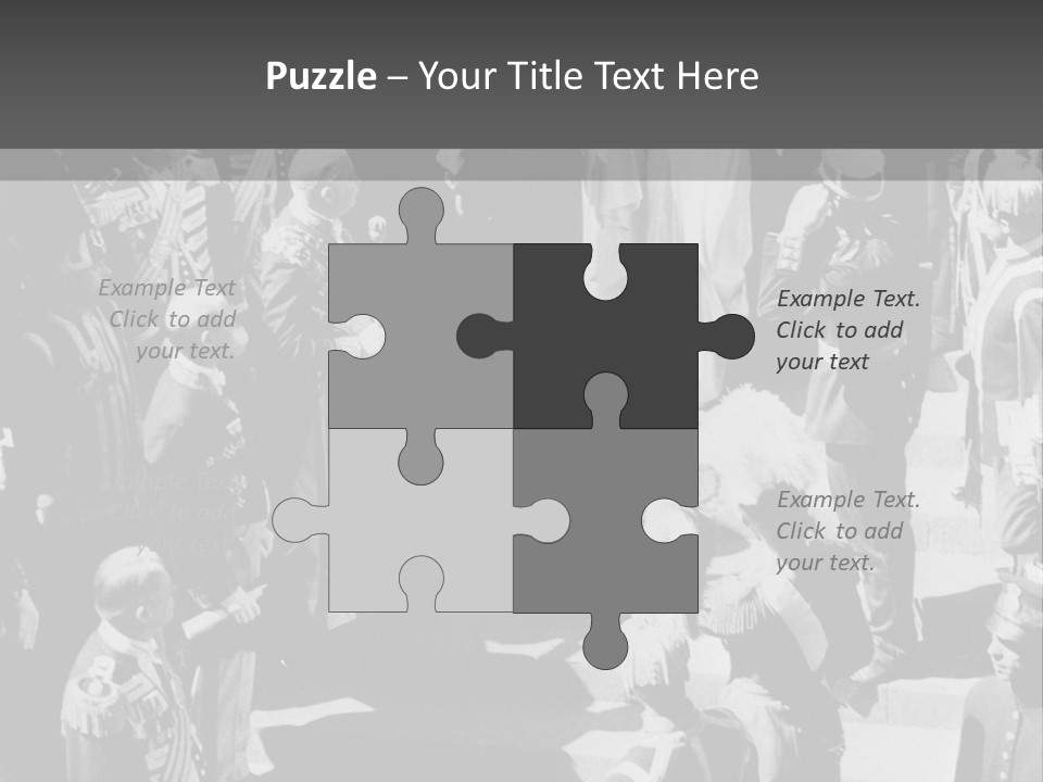 The Wedding Ceremony Of 20 Th Century PowerPoint Template