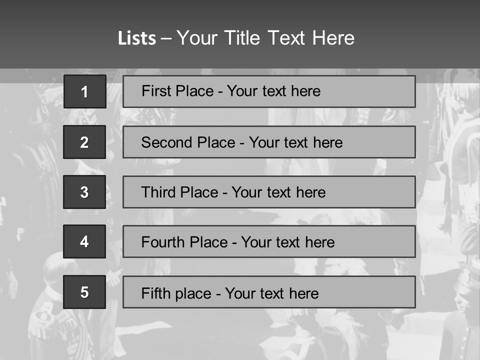 The Wedding Ceremony Of 20 Th Century PowerPoint Template