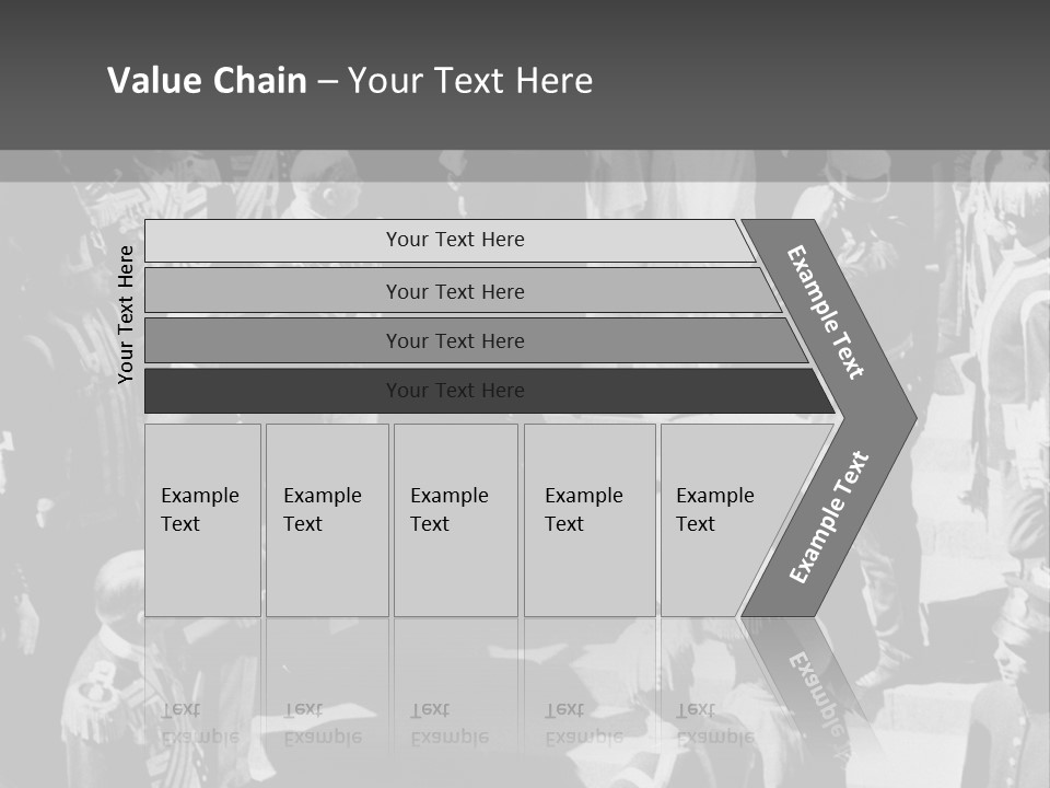 The Wedding Ceremony Of 20 Th Century PowerPoint Template
