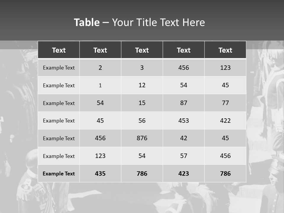The Wedding Ceremony Of 20 Th Century PowerPoint Template