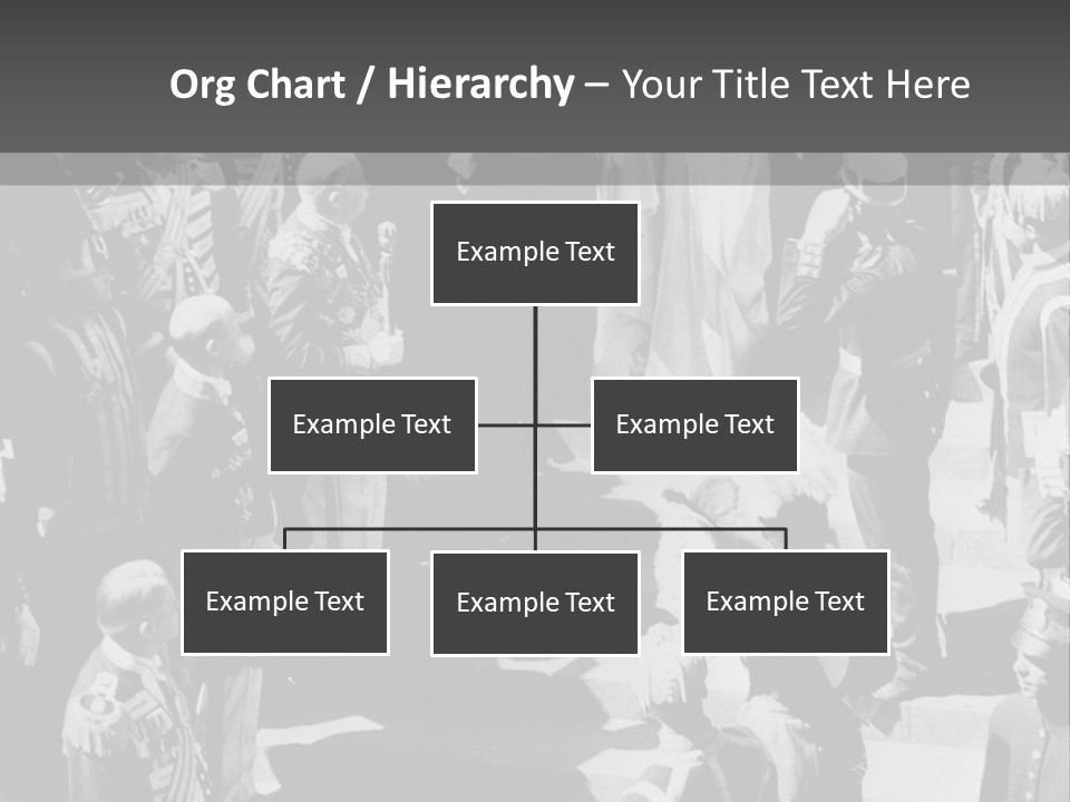 The Wedding Ceremony Of 20 Th Century PowerPoint Template