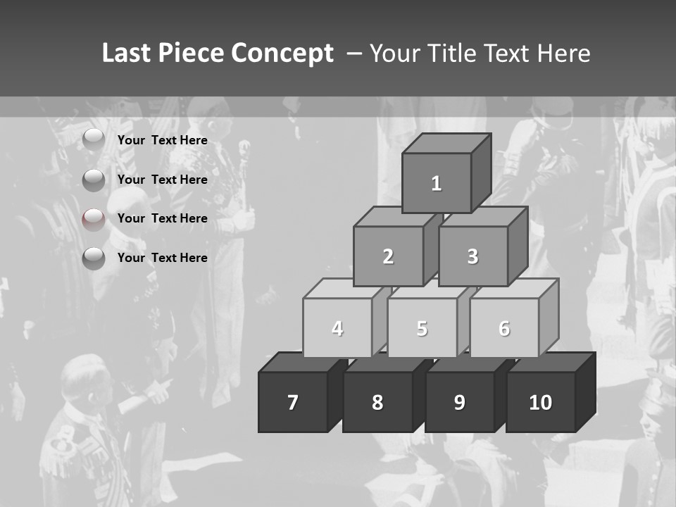 The Wedding Ceremony Of 20 Th Century PowerPoint Template