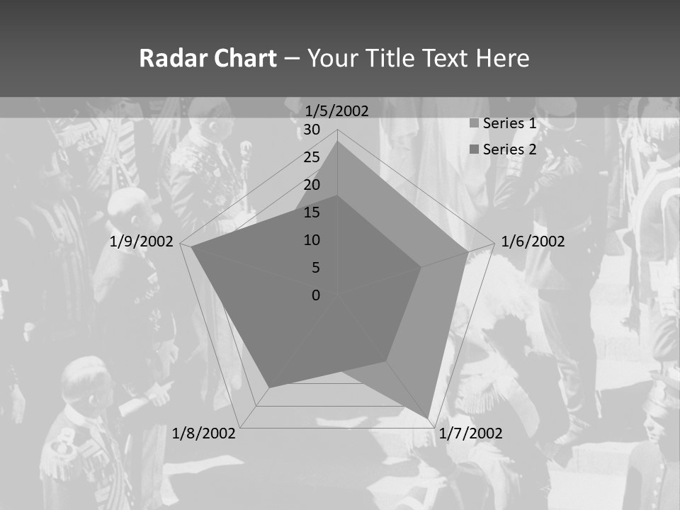 The Wedding Ceremony Of 20 Th Century PowerPoint Template