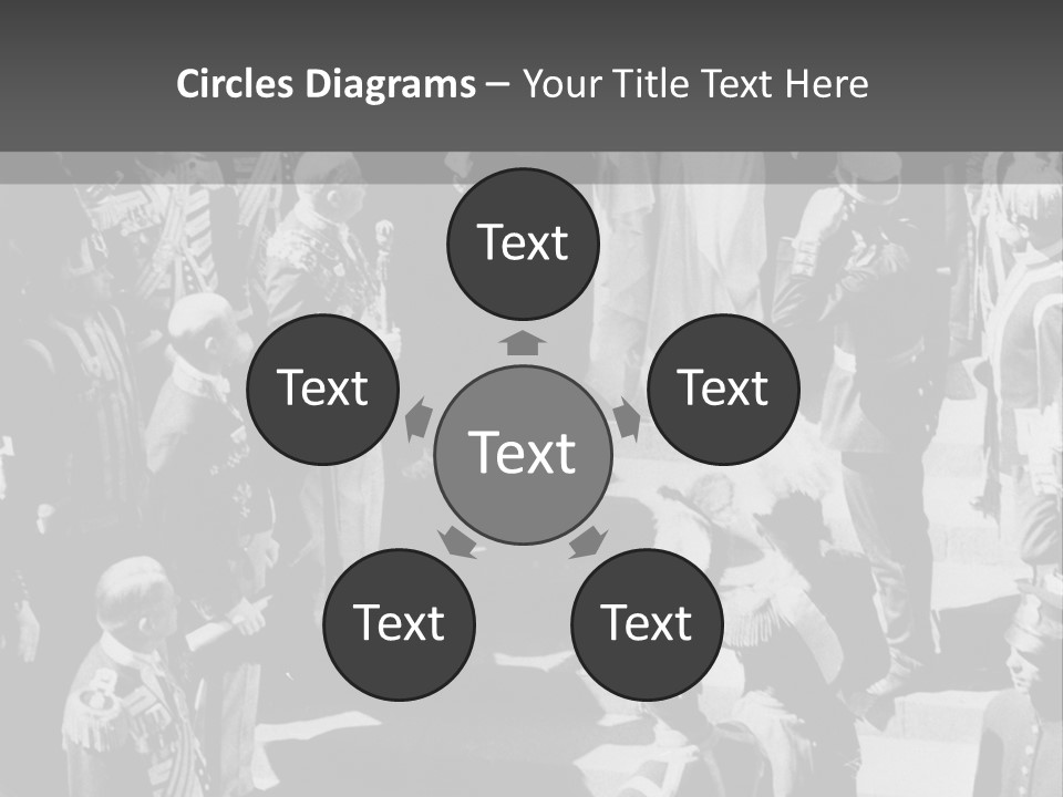 The Wedding Ceremony Of 20 Th Century PowerPoint Template