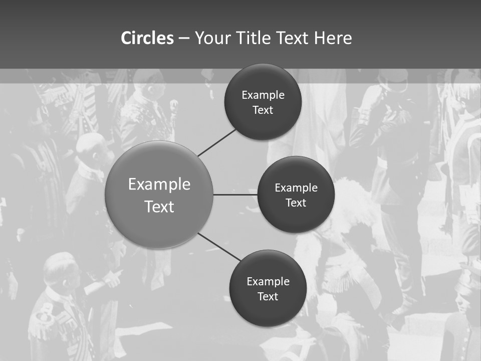 The Wedding Ceremony Of 20 Th Century PowerPoint Template