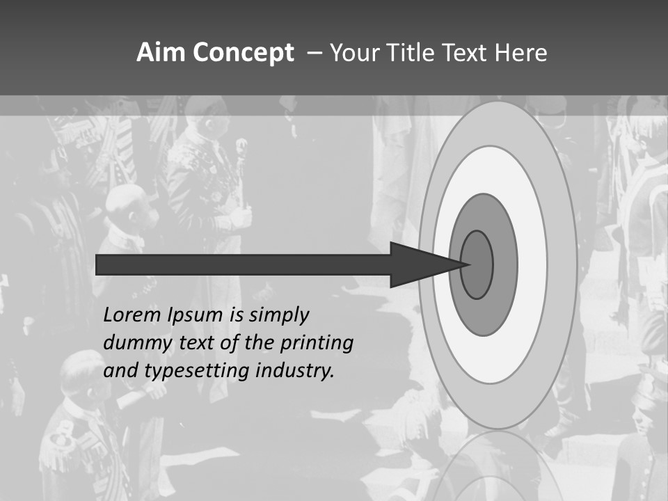 The Wedding Ceremony Of 20 Th Century PowerPoint Template