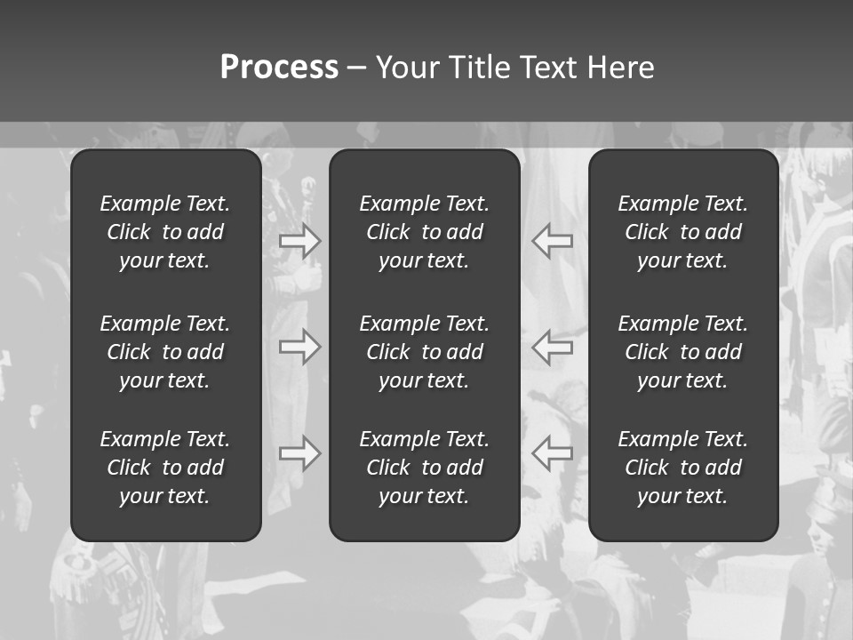 The Wedding Ceremony Of 20 Th Century PowerPoint Template