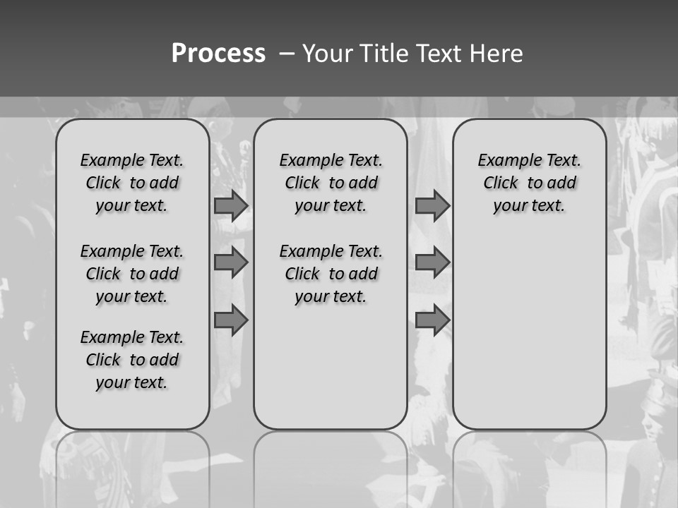 The Wedding Ceremony Of 20 Th Century PowerPoint Template