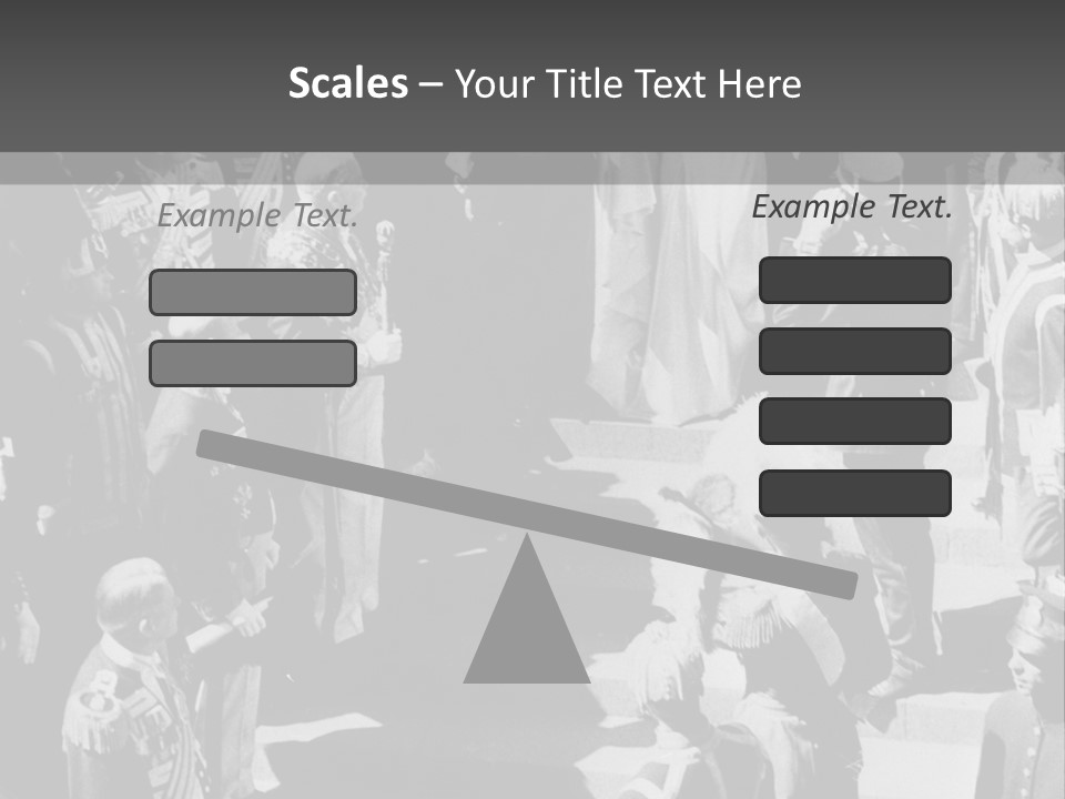 The Wedding Ceremony Of 20 Th Century PowerPoint Template