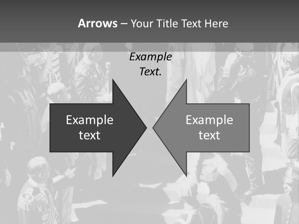 The Wedding Ceremony Of 20 Th Century PowerPoint Template