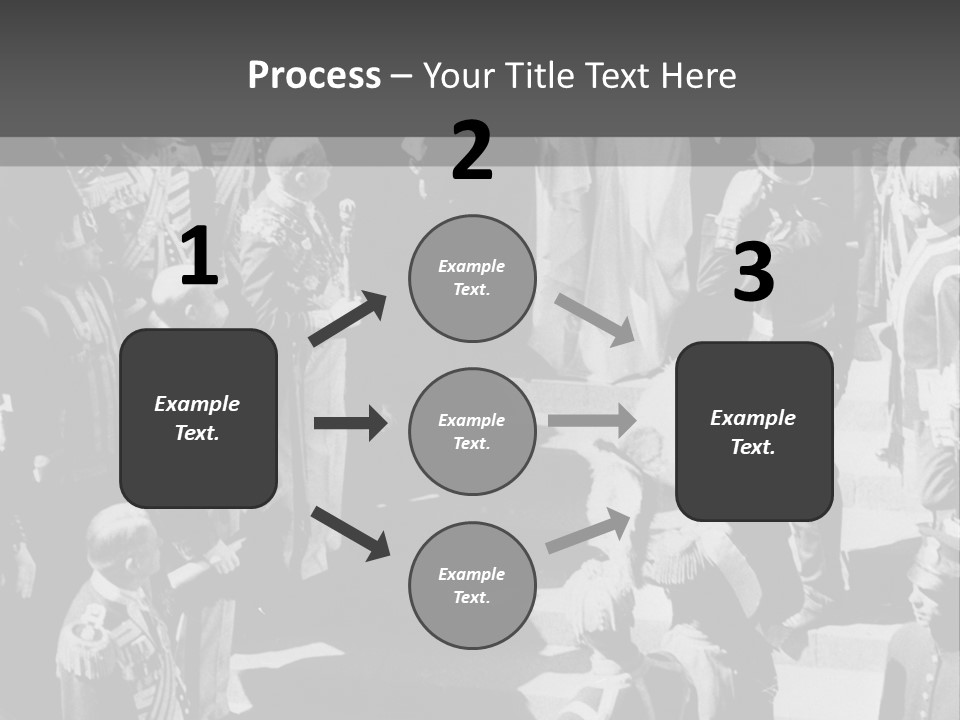 The Wedding Ceremony Of 20 Th Century PowerPoint Template
