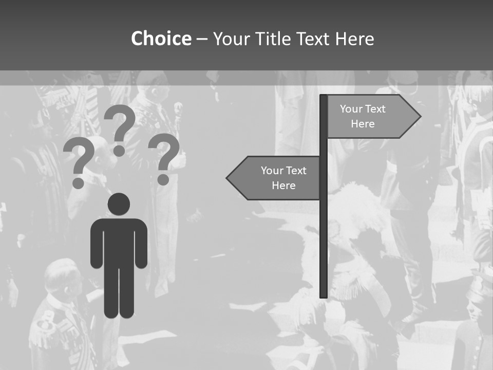 The Wedding Ceremony Of 20 Th Century PowerPoint Template