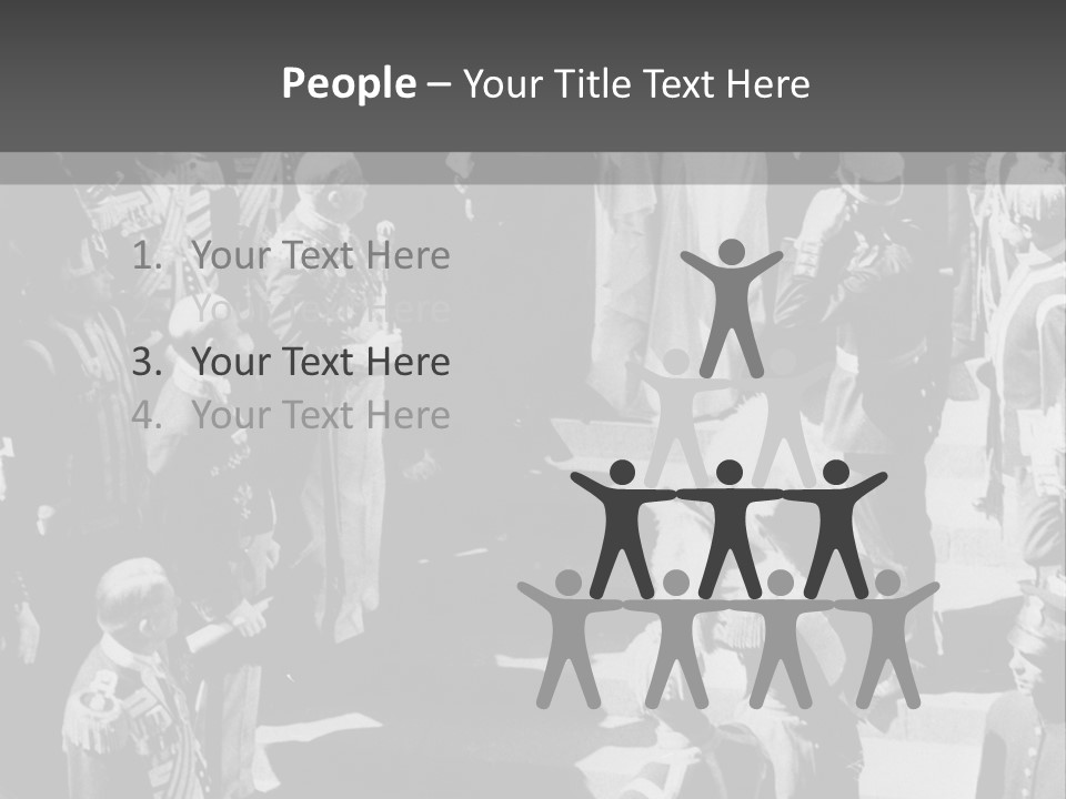 The Wedding Ceremony Of 20 Th Century PowerPoint Template