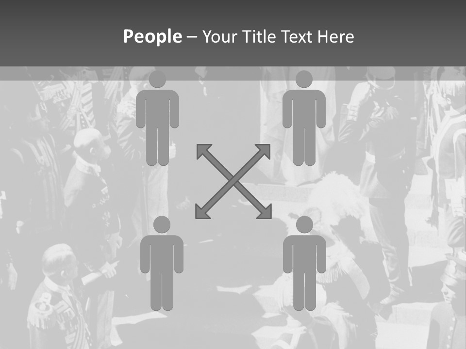 The Wedding Ceremony Of 20 Th Century PowerPoint Template