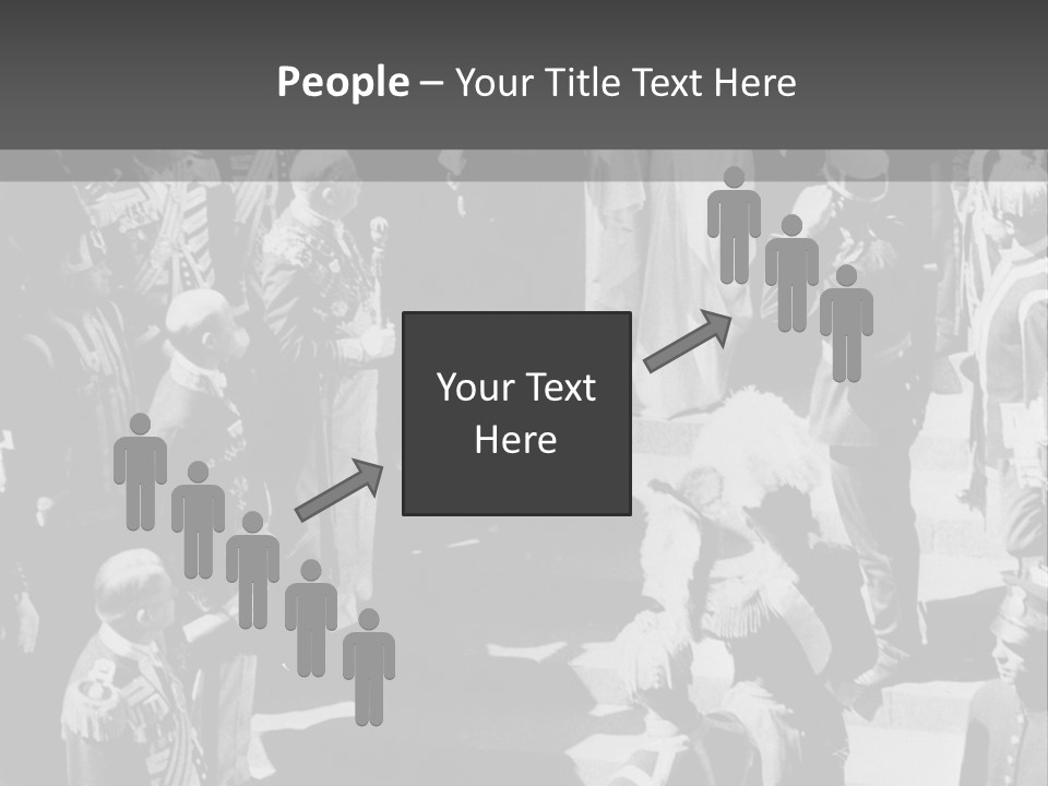 The Wedding Ceremony Of 20 Th Century PowerPoint Template