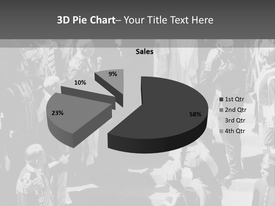 The Wedding Ceremony Of 20 Th Century PowerPoint Template