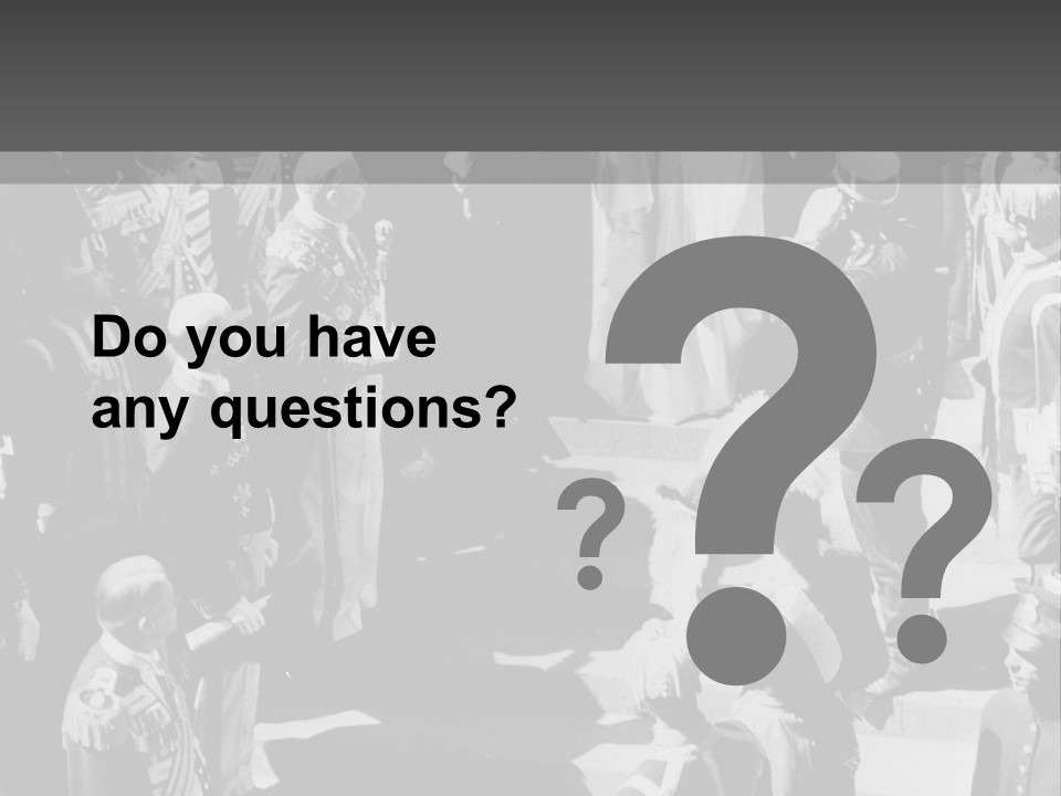 The Wedding Ceremony Of 20 Th Century PowerPoint Template