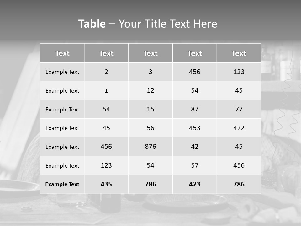 Brother And Sister In Black And White Shot PowerPoint Template