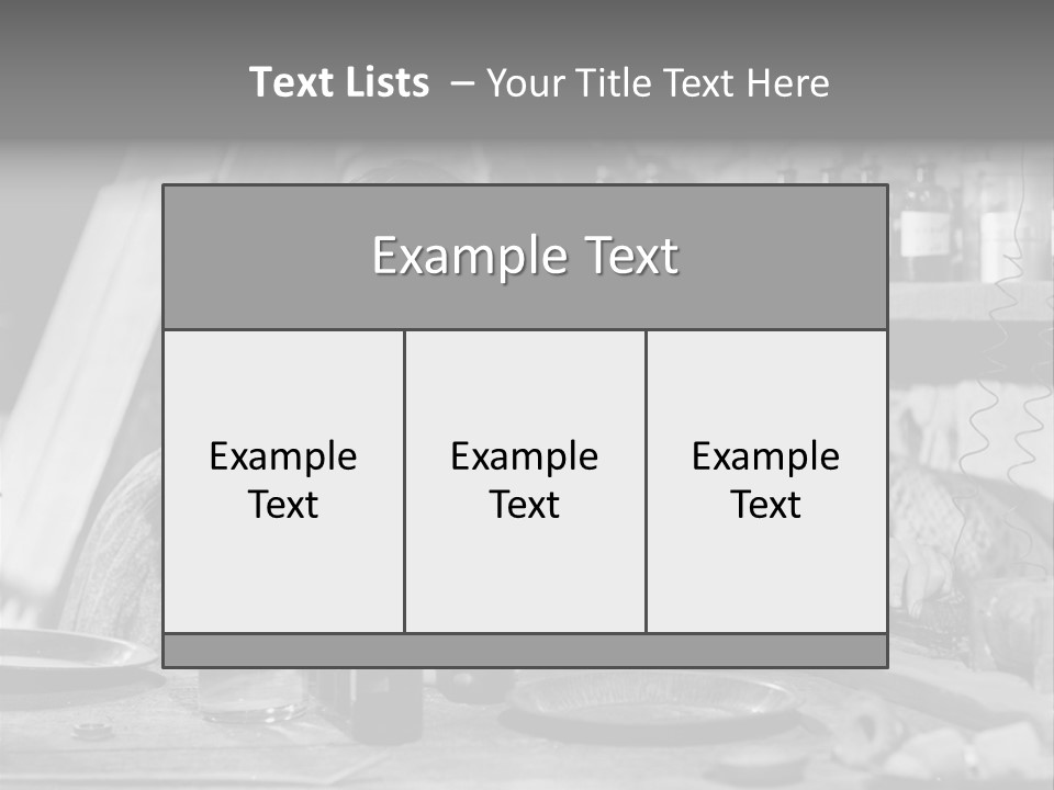 Brother And Sister In Black And White Shot PowerPoint Template
