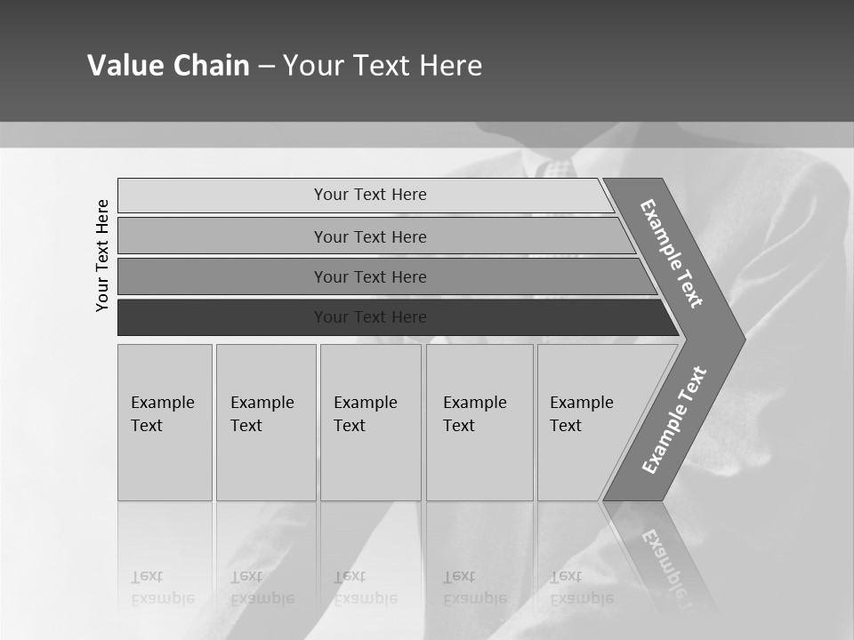 Intelligent Elderly Man PowerPoint Template