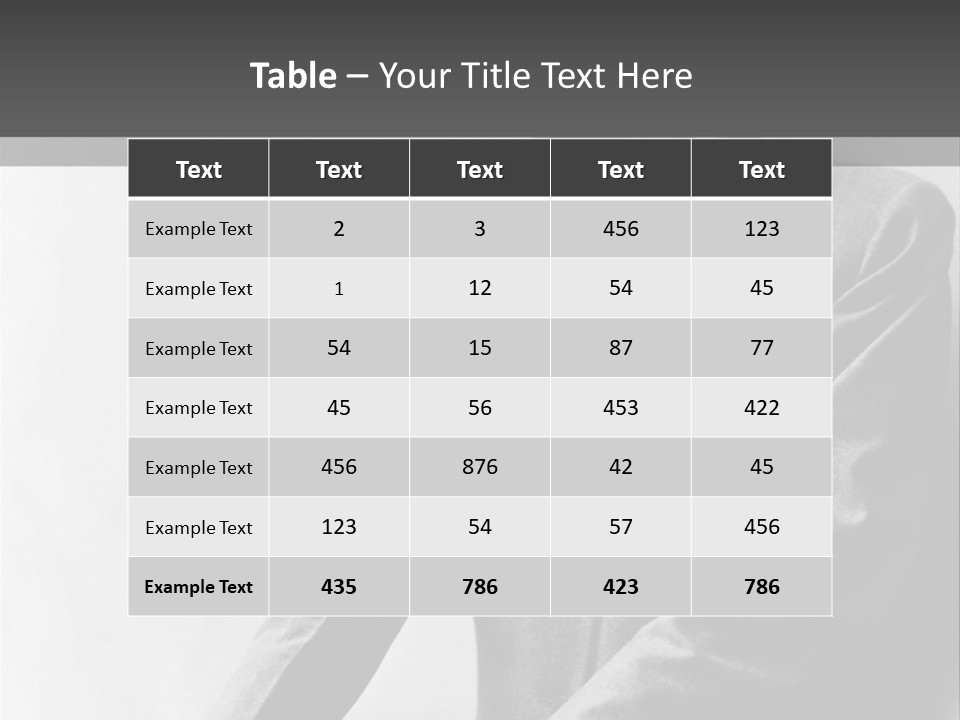 Intelligent Elderly Man PowerPoint Template