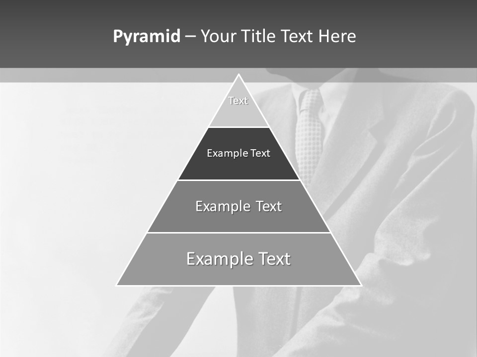 Intelligent Elderly Man PowerPoint Template