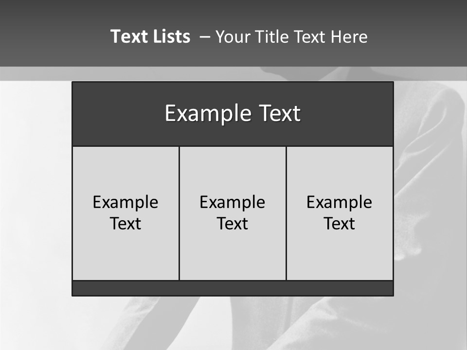 Intelligent Elderly Man PowerPoint Template