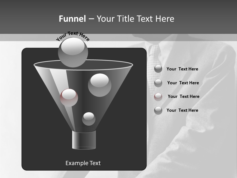 Intelligent Elderly Man PowerPoint Template