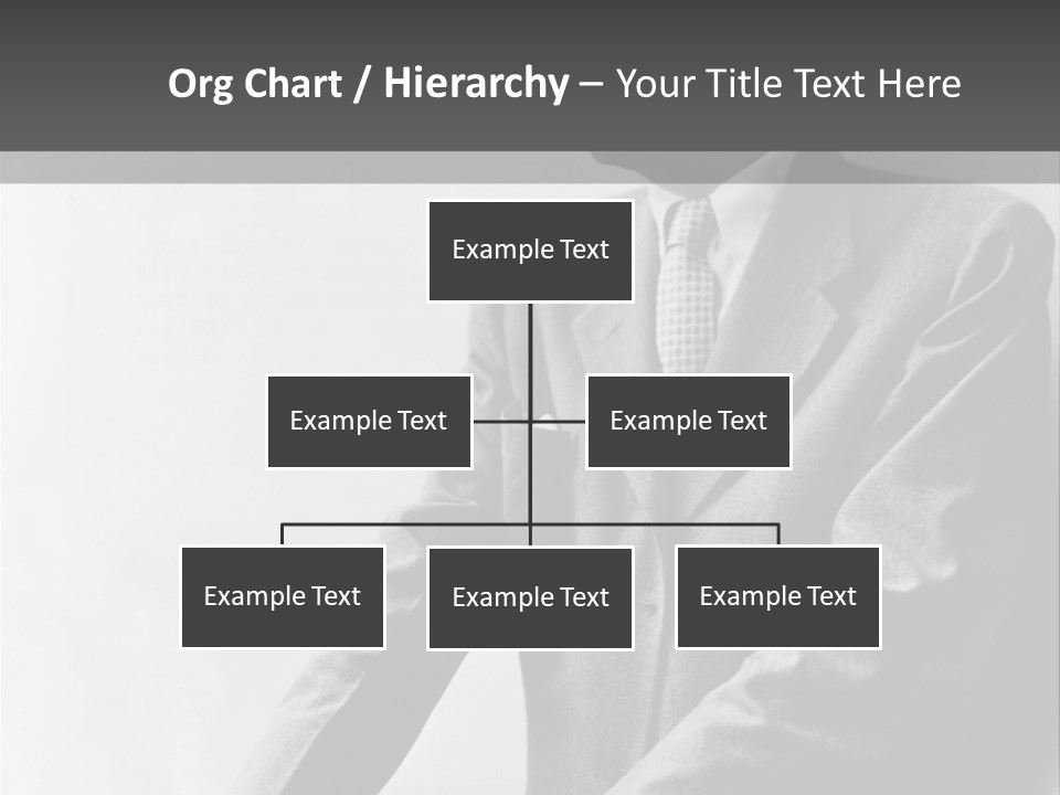 Intelligent Elderly Man PowerPoint Template