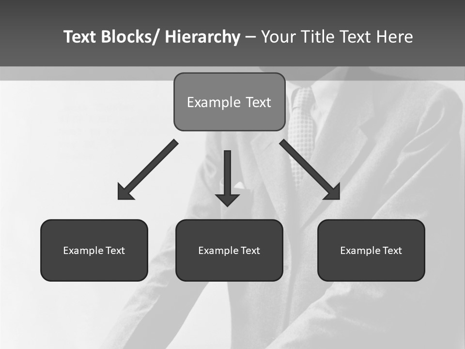 Intelligent Elderly Man PowerPoint Template
