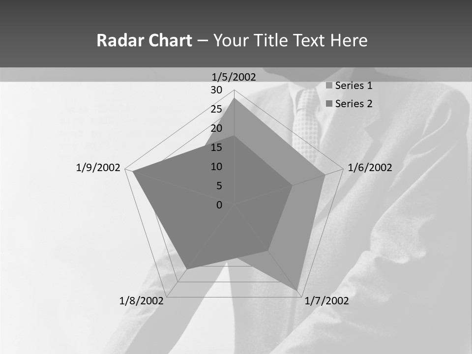 Intelligent Elderly Man PowerPoint Template