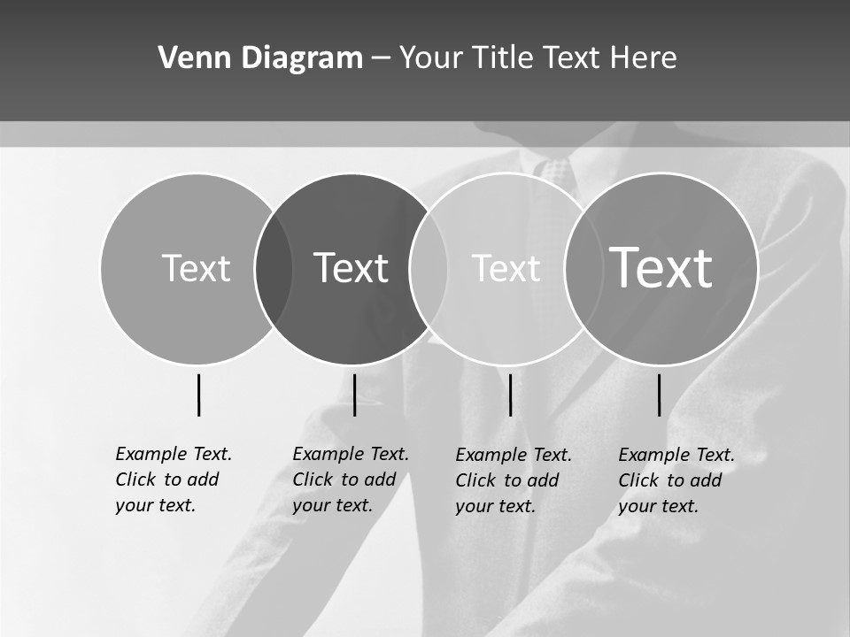 Intelligent Elderly Man PowerPoint Template