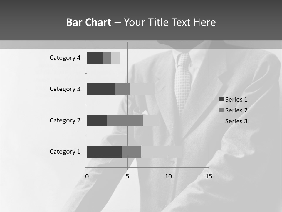 Intelligent Elderly Man PowerPoint Template