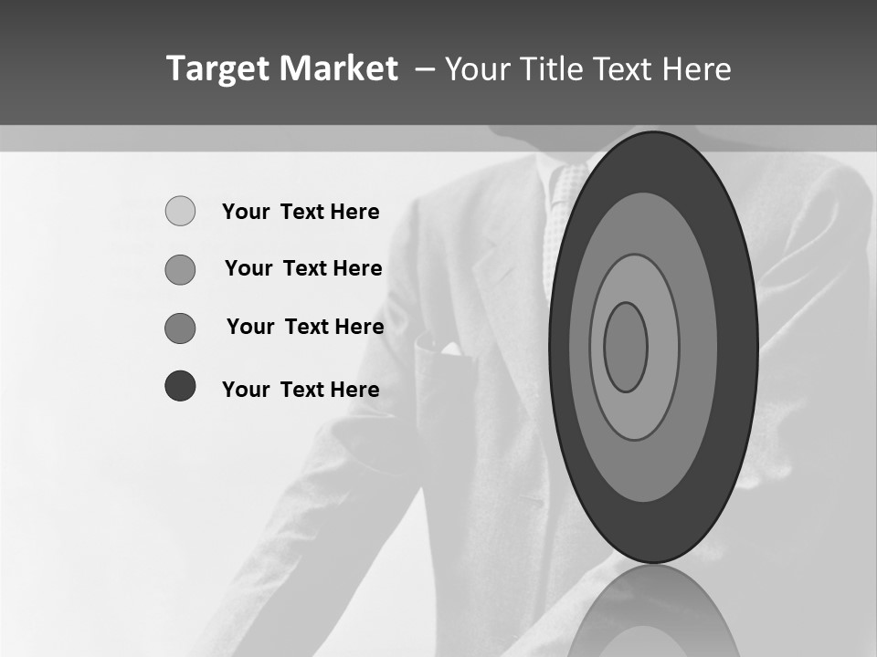 Intelligent Elderly Man PowerPoint Template