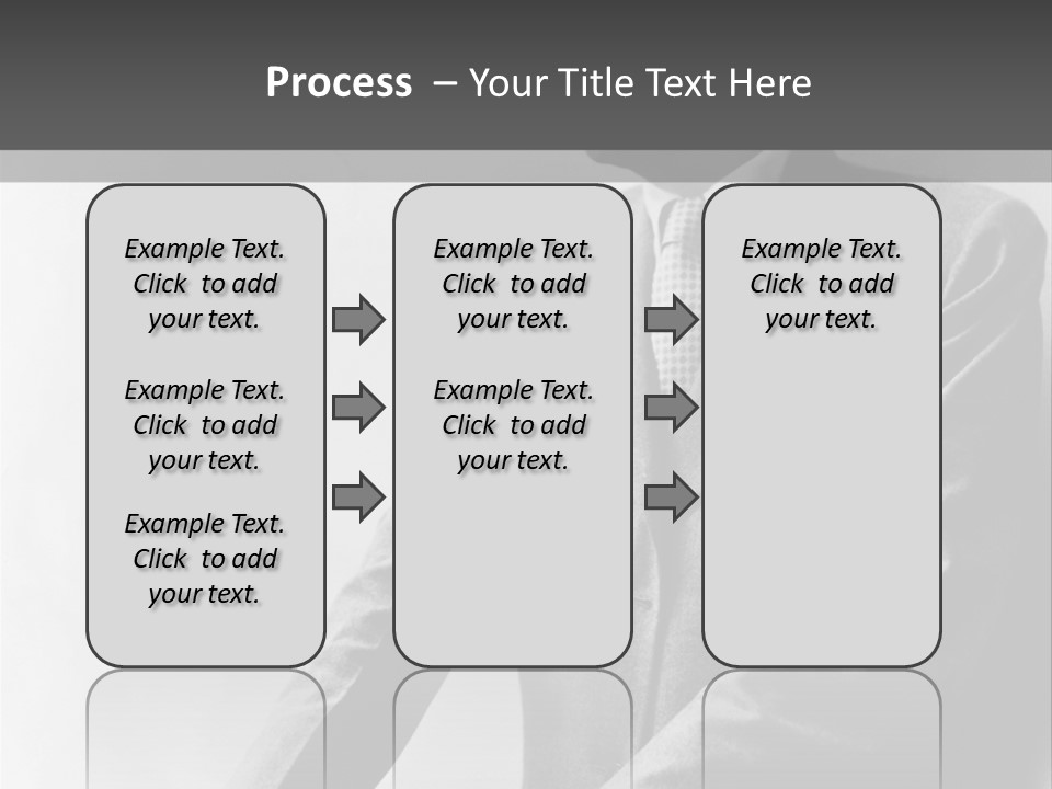 Intelligent Elderly Man PowerPoint Template