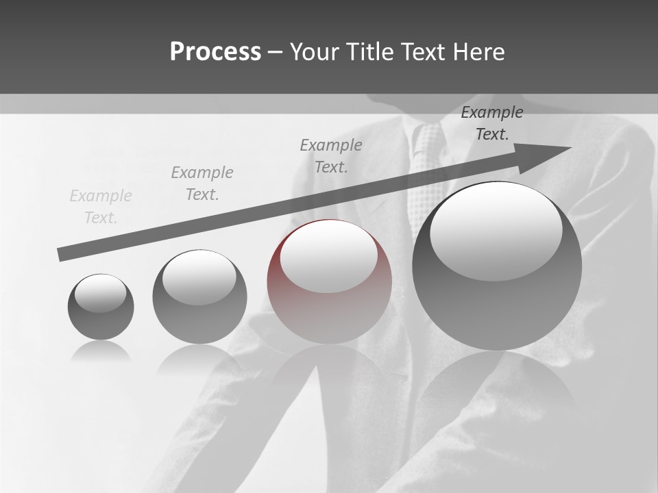 Intelligent Elderly Man PowerPoint Template