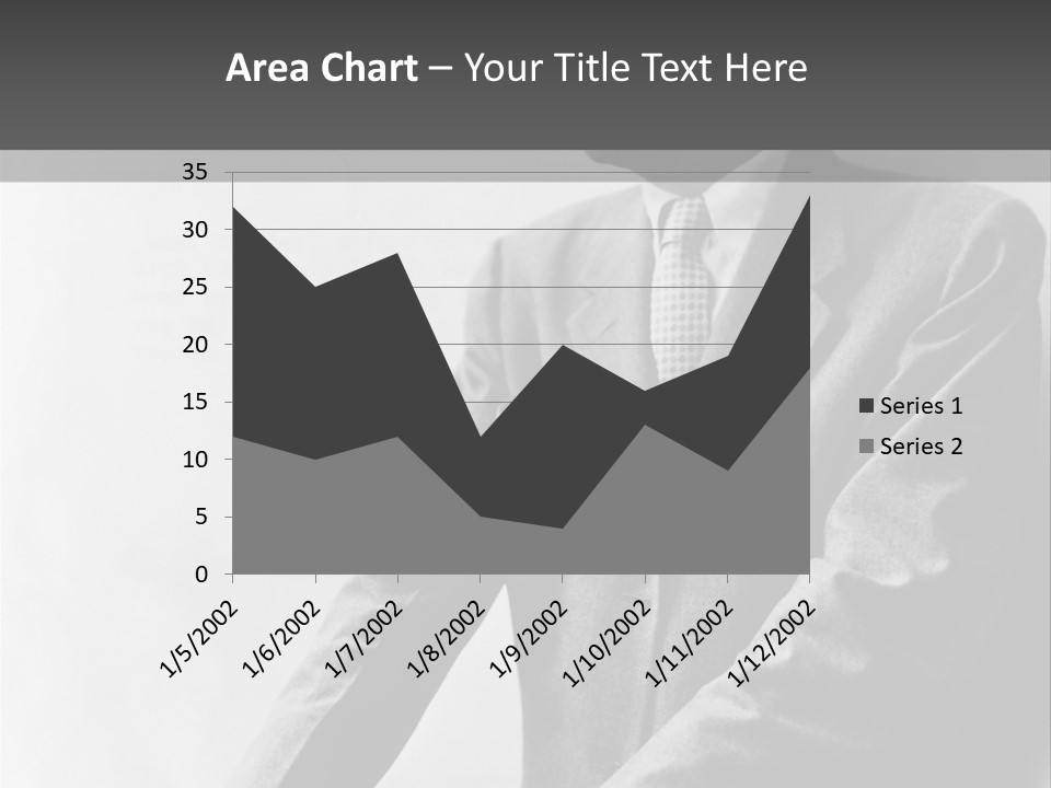 Intelligent Elderly Man PowerPoint Template