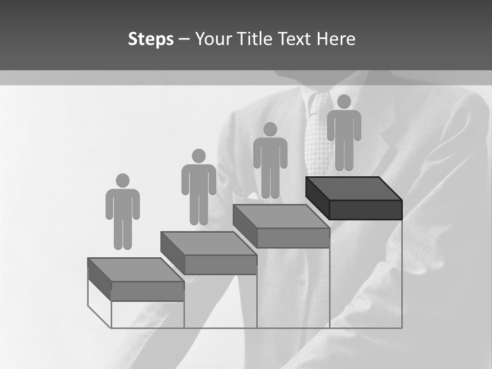 Intelligent Elderly Man PowerPoint Template