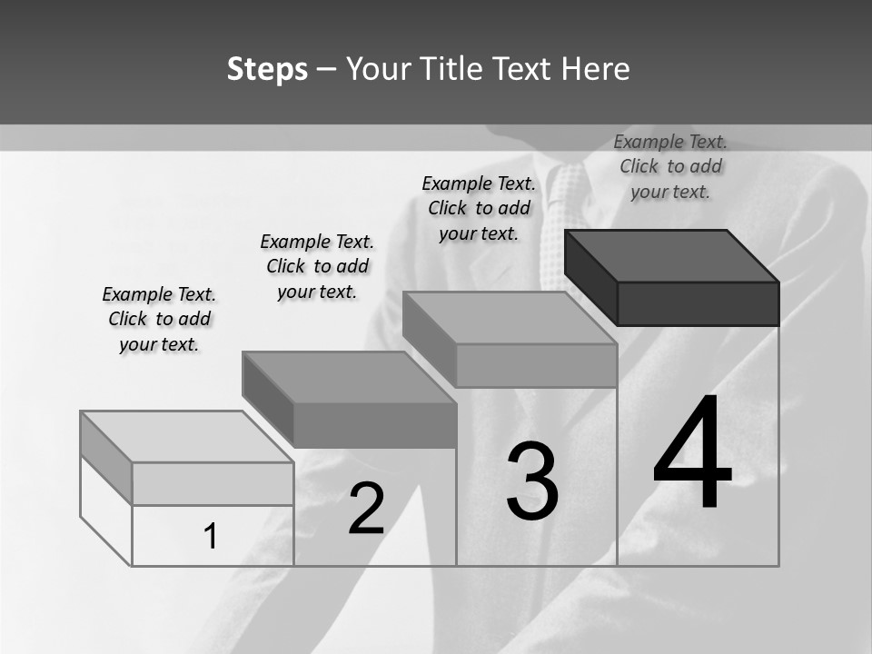 Intelligent Elderly Man PowerPoint Template