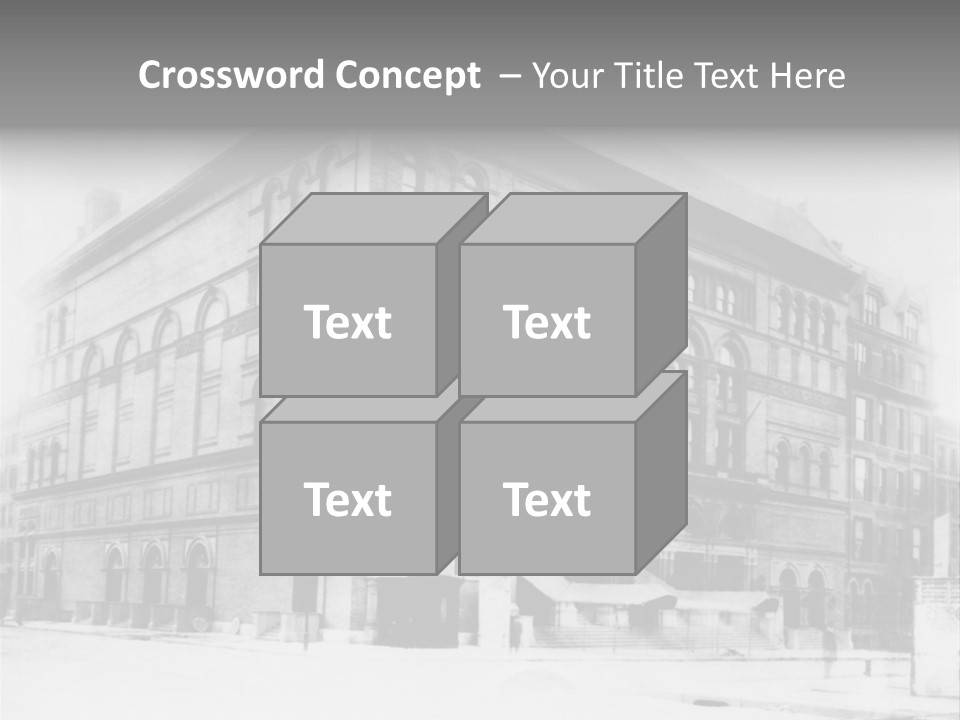 Building In The Retro Style PowerPoint Template