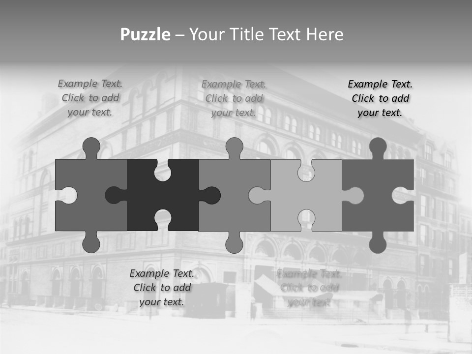 Building In The Retro Style PowerPoint Template